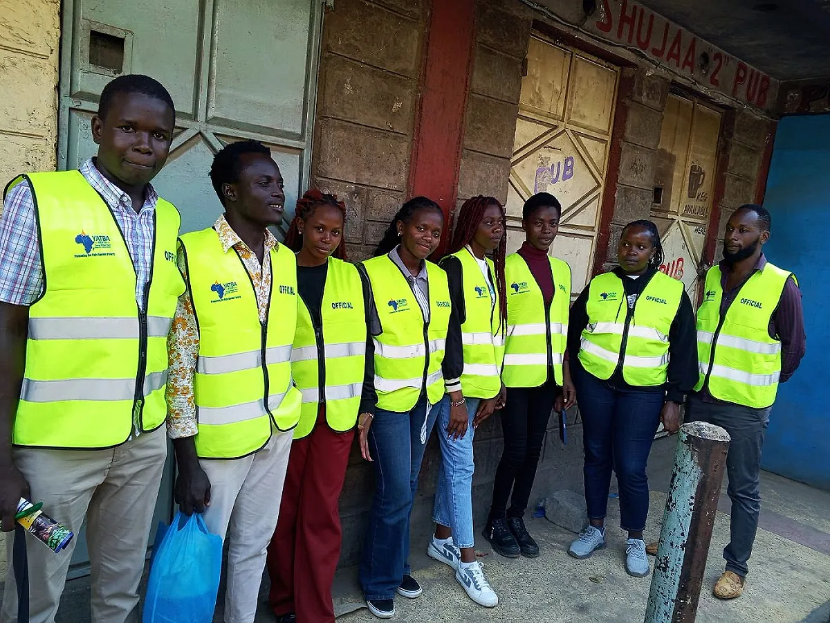 YATBA outreach officials on the ground